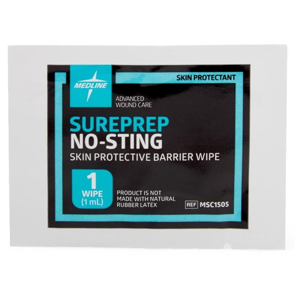 SurePrep No-Sting Skin Protective Barrier Wipe - Each - Image 1