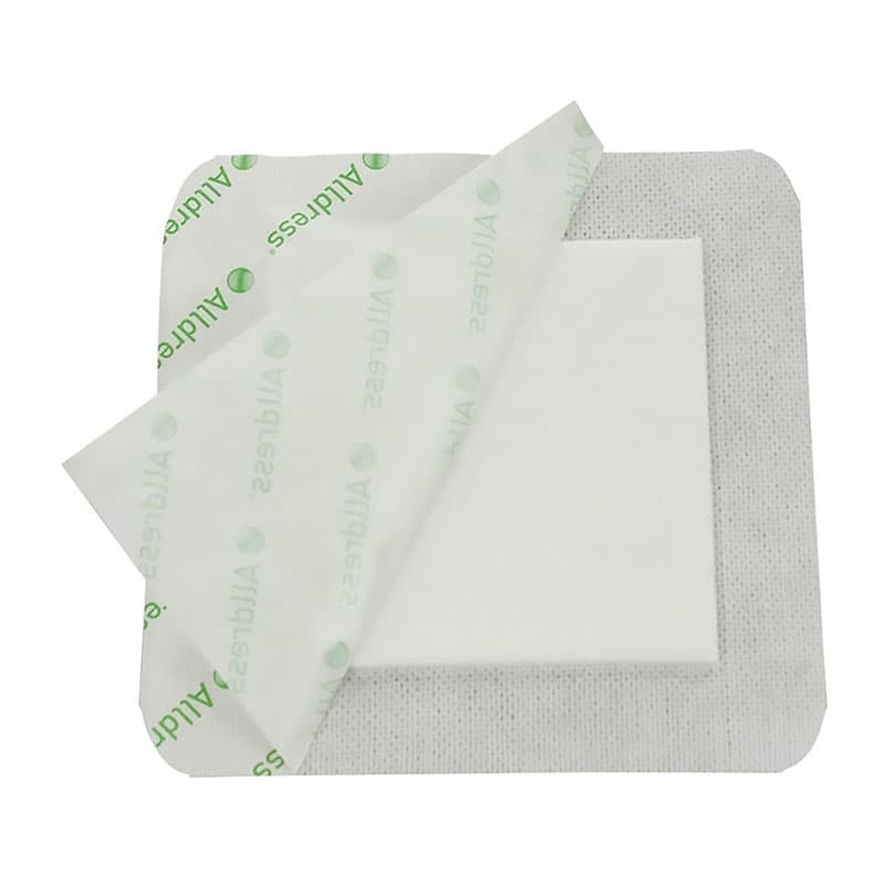Exufiber Ag+ Antimicrobial Gelling Fiber Dressing, 8 x 12 Inch - Each - Image 1
