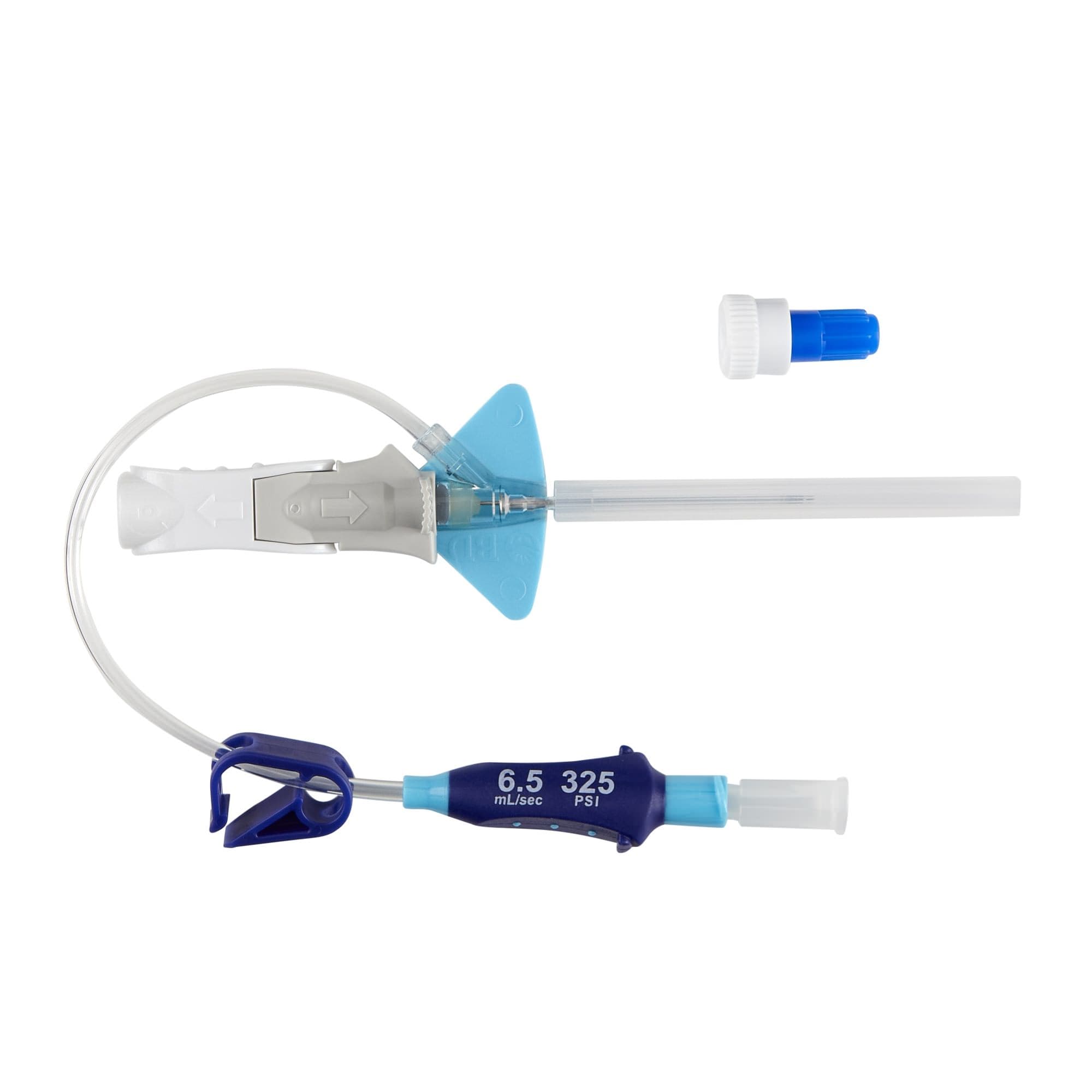 Nexiva Diffusics Closed IV Catheter, 22 Gauge, 1 Inch - Each - Image 1
