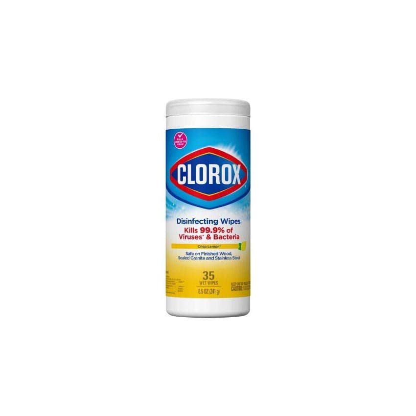 Clorox Surface Disinfecting Wipes, Lemon Scent - Package of 35 - Image 1