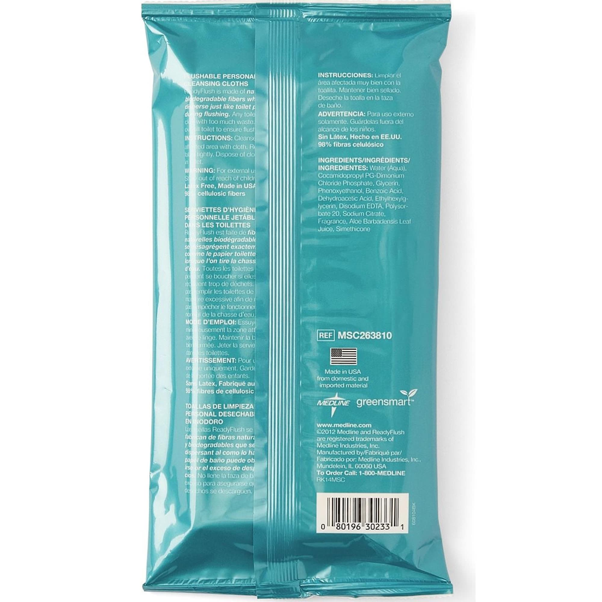 ReadyFlush Flushable Personal Cleansing Cloths - Image 3