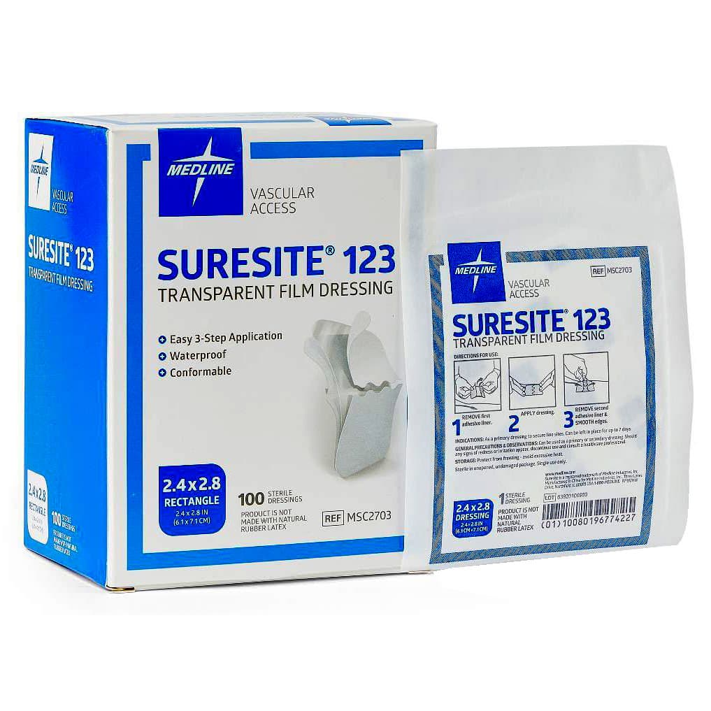 Suresite 123 Transparent Film Dressing, Sterile - Image 1