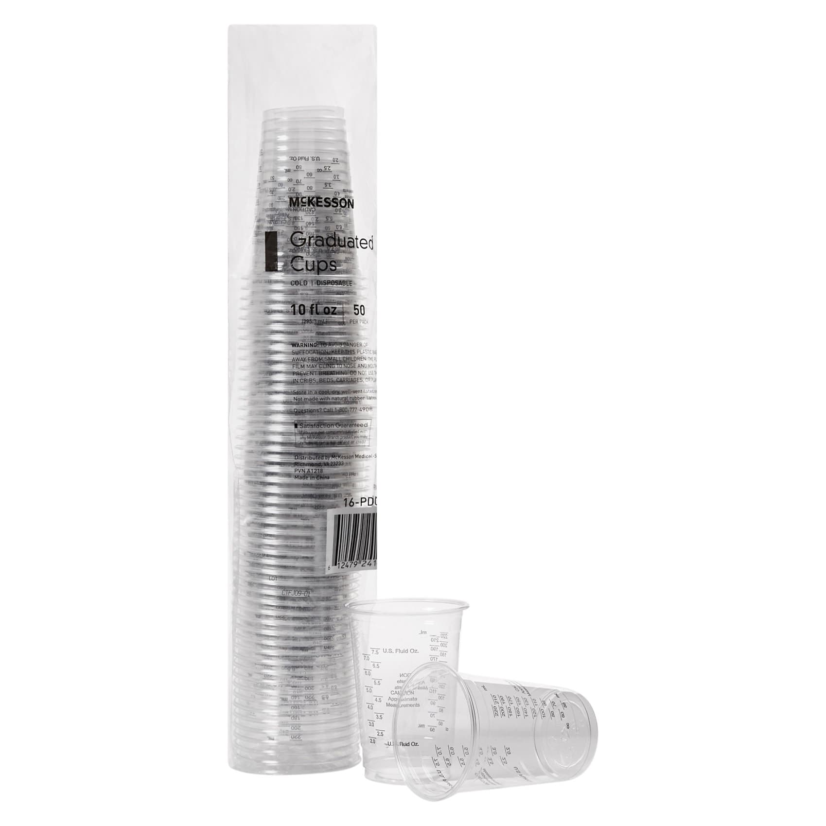 McKesson Graduated Drinking Cup Clear Without Handle Cold Disposable - Image 1