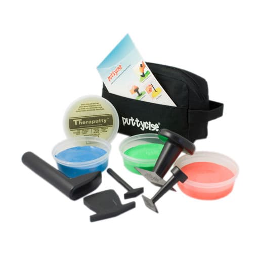 Puttycise Theraputty Tool Set With Putties, Medium, 1 Lb - Image 1