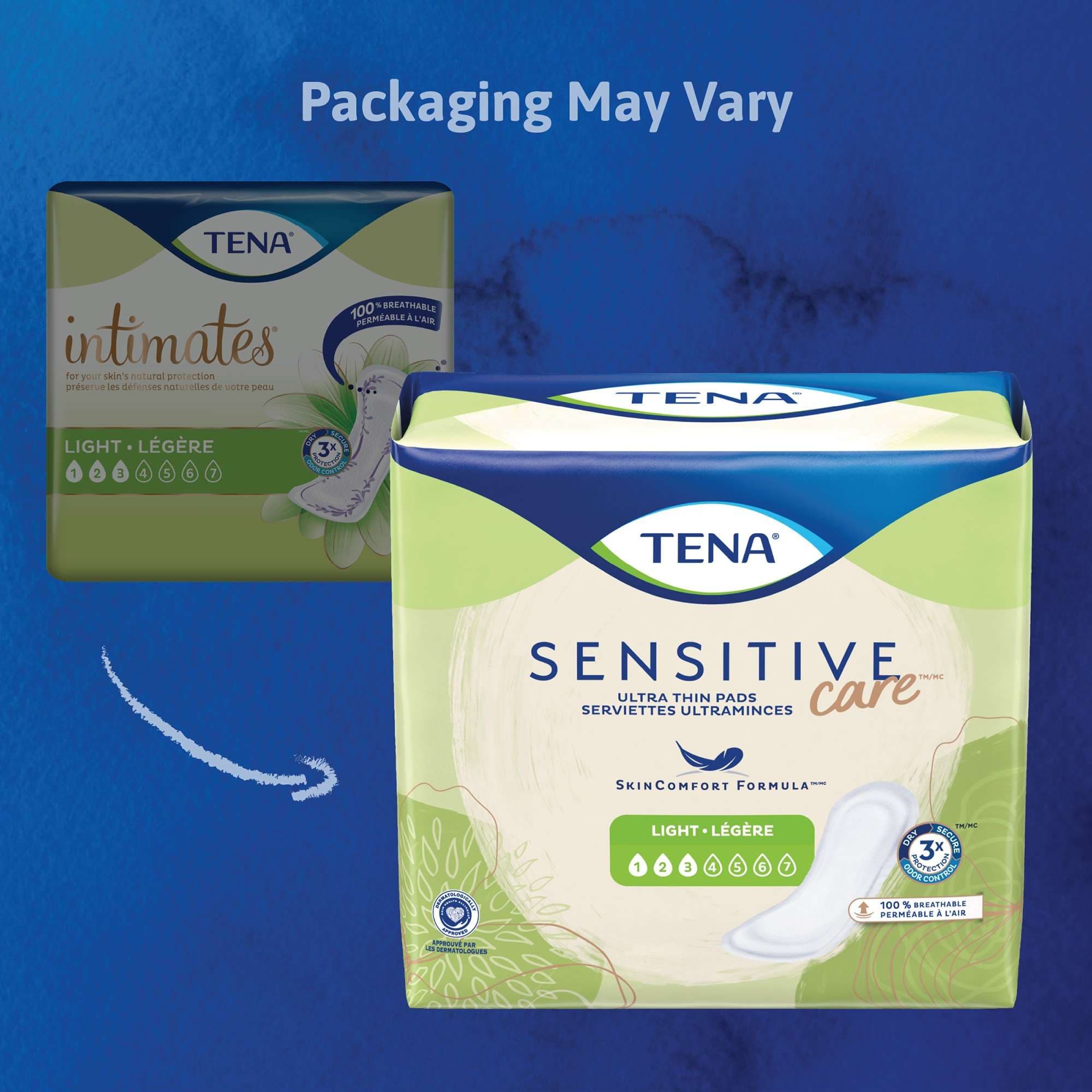 TENA Sensitive Care Ultra Thin Light Incontinence pads - Image 2
