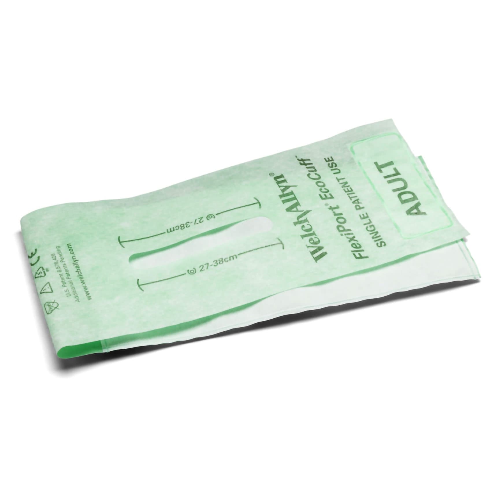 Welch Allyn FlexiPort Polypropylene Blood Pressure Cuff Adult Arm