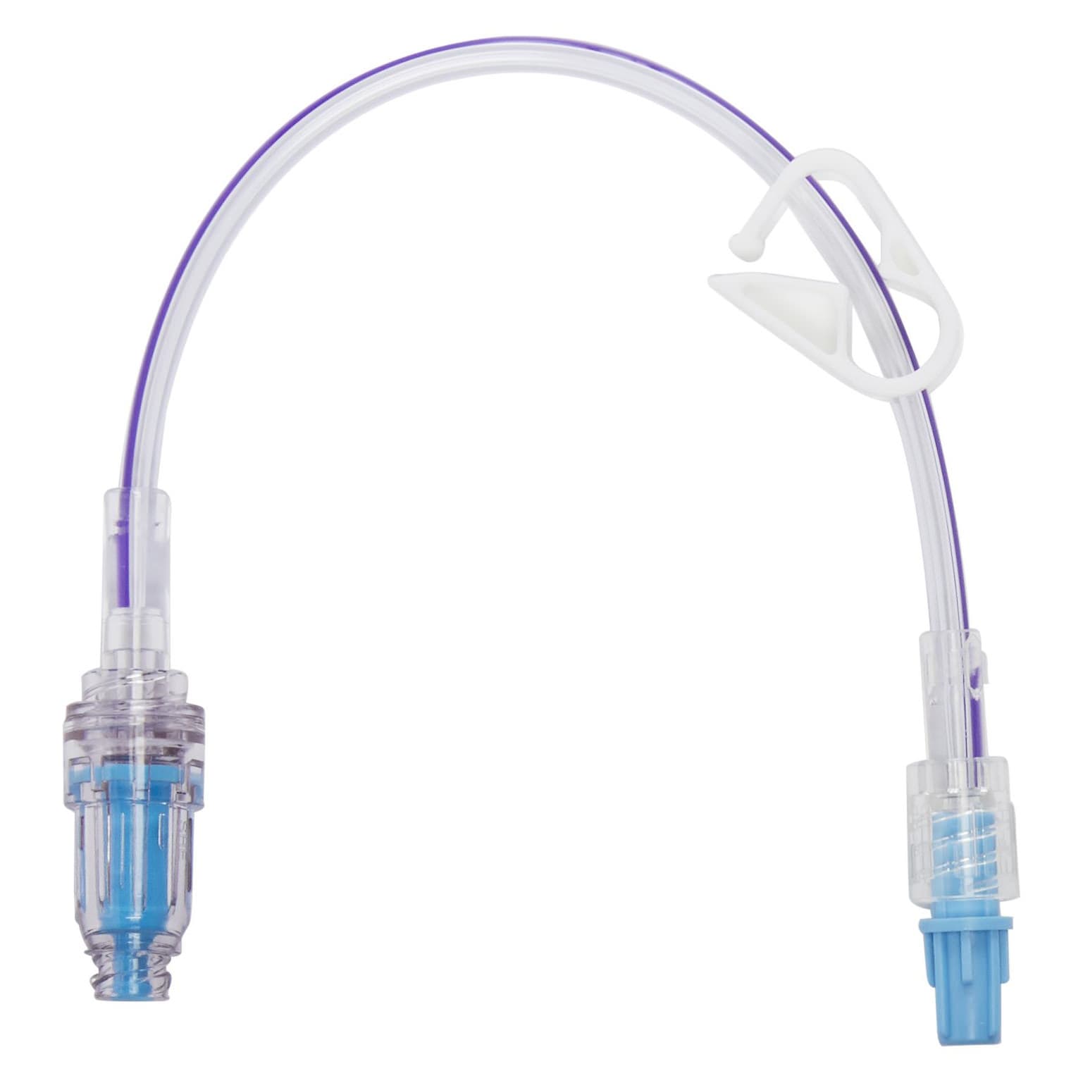 Maxplus Clear IV Extension Set Without Filter, Standard Bore, Pinch Clamp, 0.8 mL - Each - Image 1
