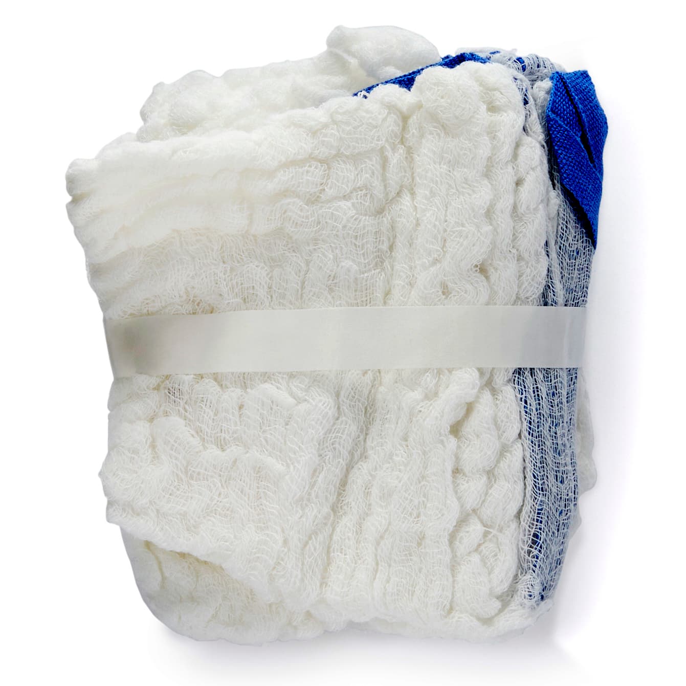 McKesson Surgical Laparotomy Sponge White 4-Ply Square Sterile - Image 2