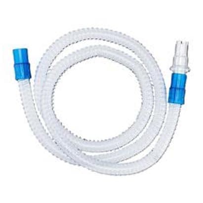 CircuitLife Adult Passive Smoothbore Breathing Circuit with Whisper Swivel, 6 ft