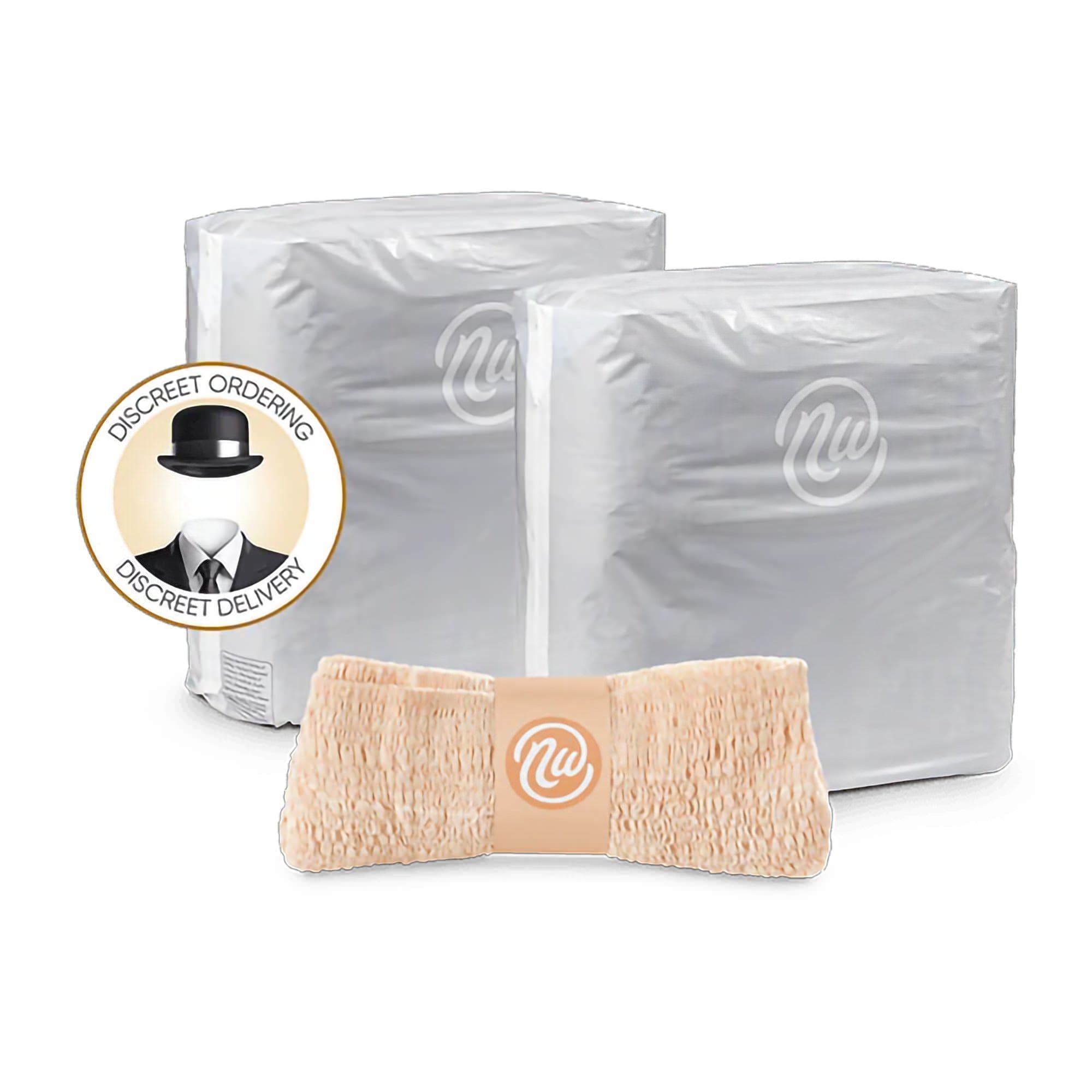 Nexwear Premium Female Protective Underwear, Small-Medium - Package of 15 - Image 1