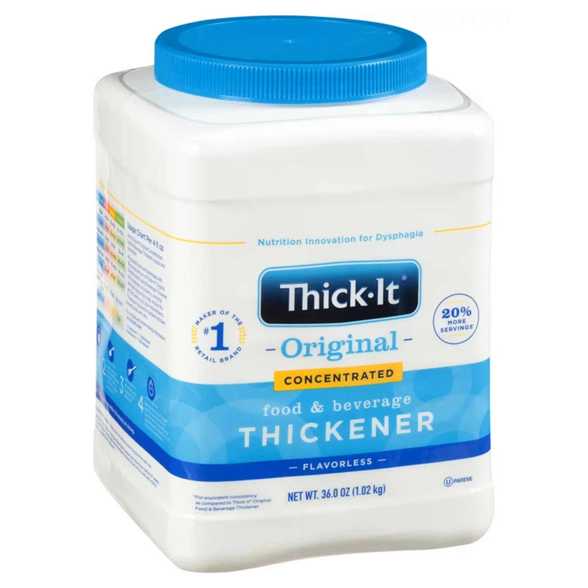 Thick-It Original Concentrated Food and Beverage Thickener, 10 oz - Case of 12 - Image 1