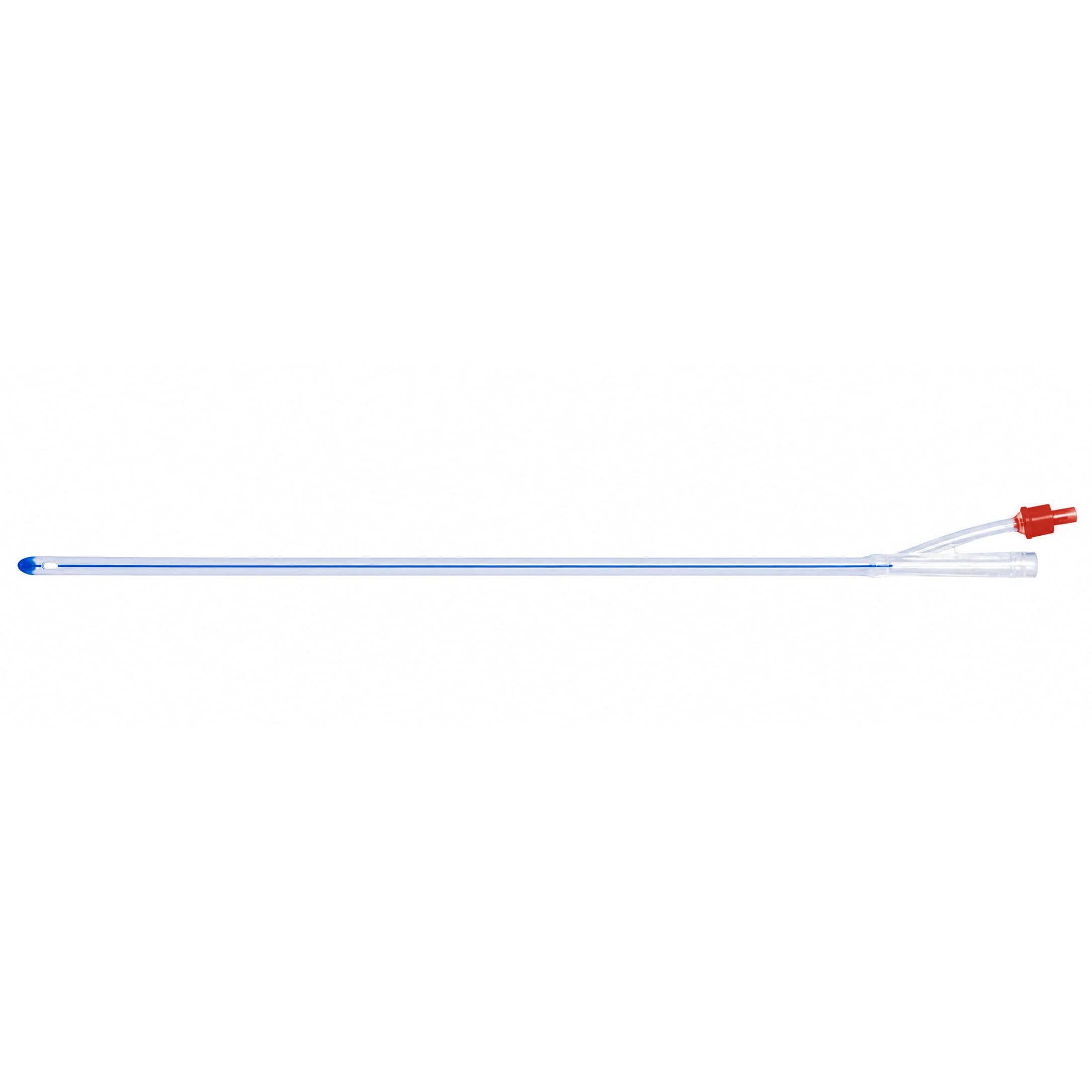 McKesson 2-Way Silicone Foley Catheter with Standard Tip, Red, 18 Fr - Each - Image 1