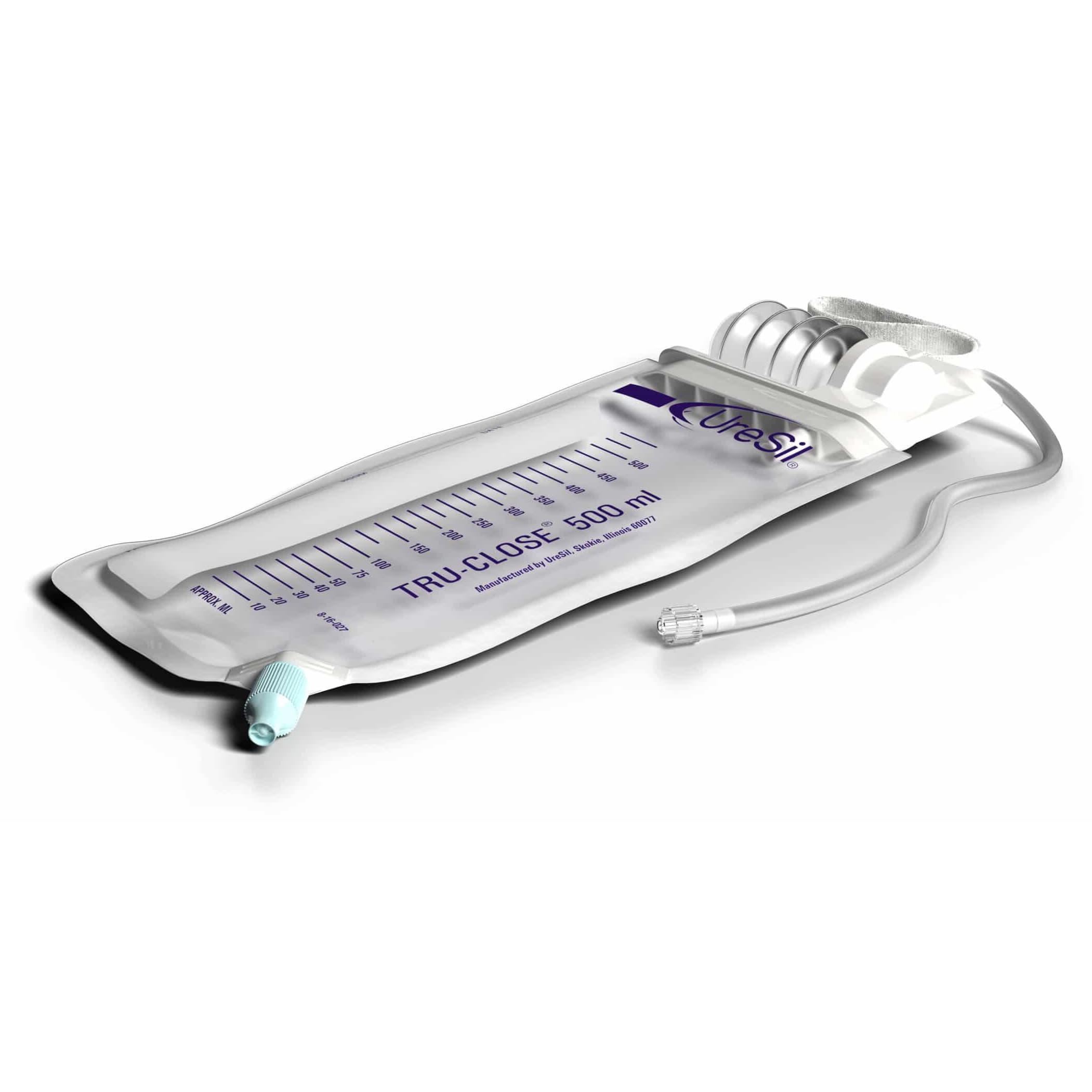 Uresil Tru-Close Suction Drainage Bag with Drainage Port - Image 2