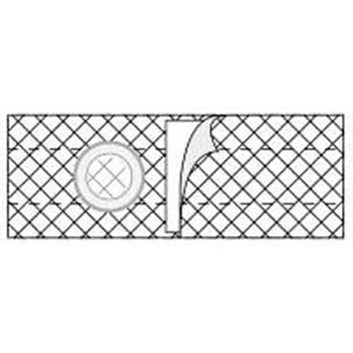 Nu-Hope Nu-Form 5" Ostomy Support Belt, 2-5/8", White, Medium - Each - Image 1