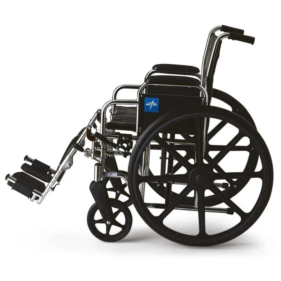 Medline Excel Extra Wide Bariatric Wheelchair - Image 4