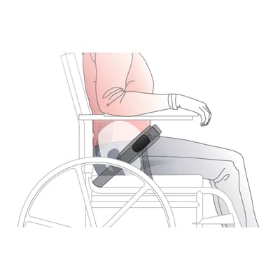 Bodypoint® 2-point padded Hip Belt with sub-ASIS Pad - Image 2