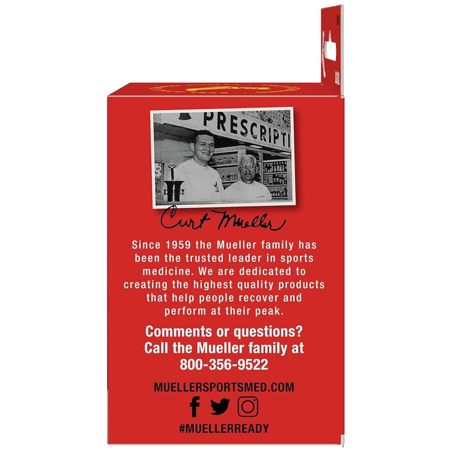 Mueller Compression & Support Gloves - Image 2