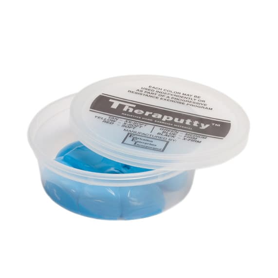 Theraputty Standard Exercise Putty, 4 Oz, Blue, Firm - Image 1
