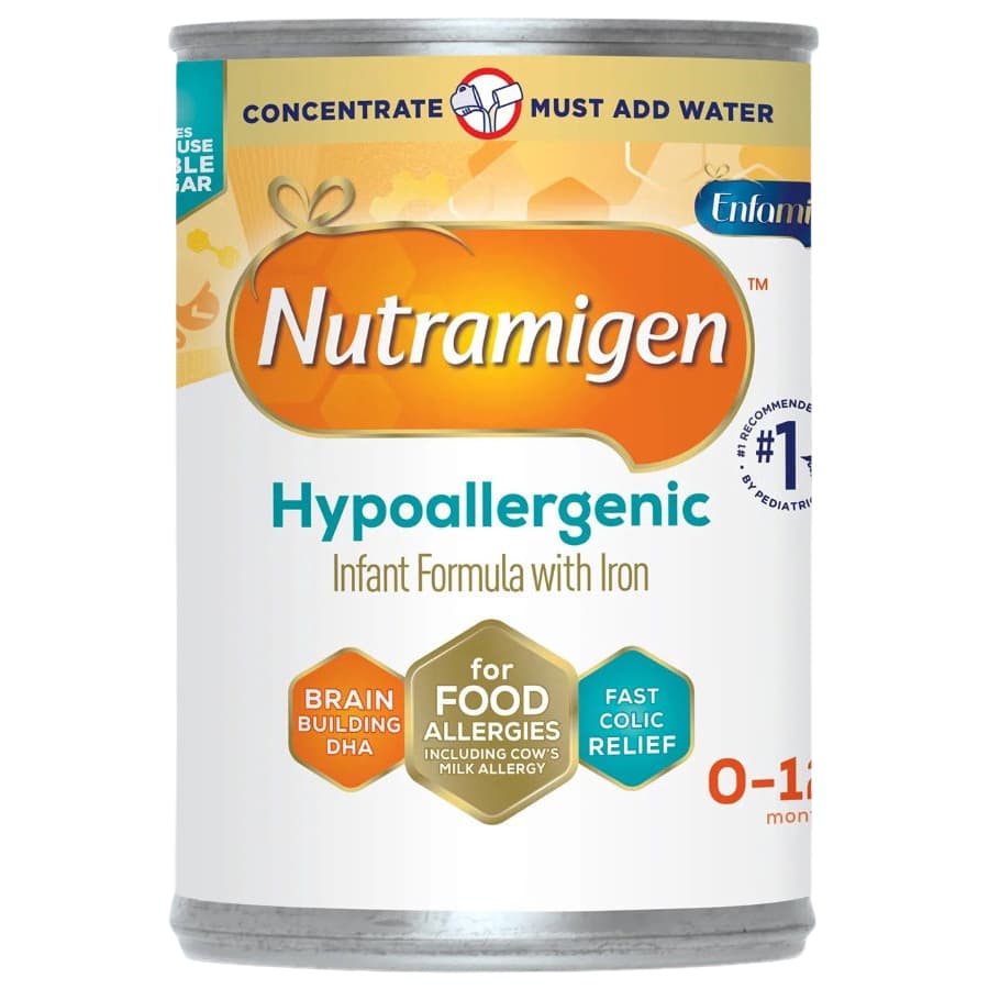 Nutramigen Hypoallergenic Infant Formula With Iron, Concentrate, Unflavored - Case of 12 - Image 1