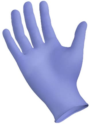 Sempermed Starmed Plus Nitrile Exam Glove, Small - Case of 3000 - Image 1