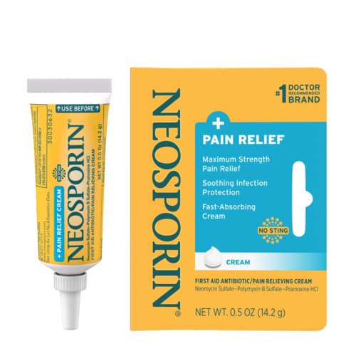 Neosporin Plus Pain Relief Ointment, 0.5 oz. - Each - Image 2