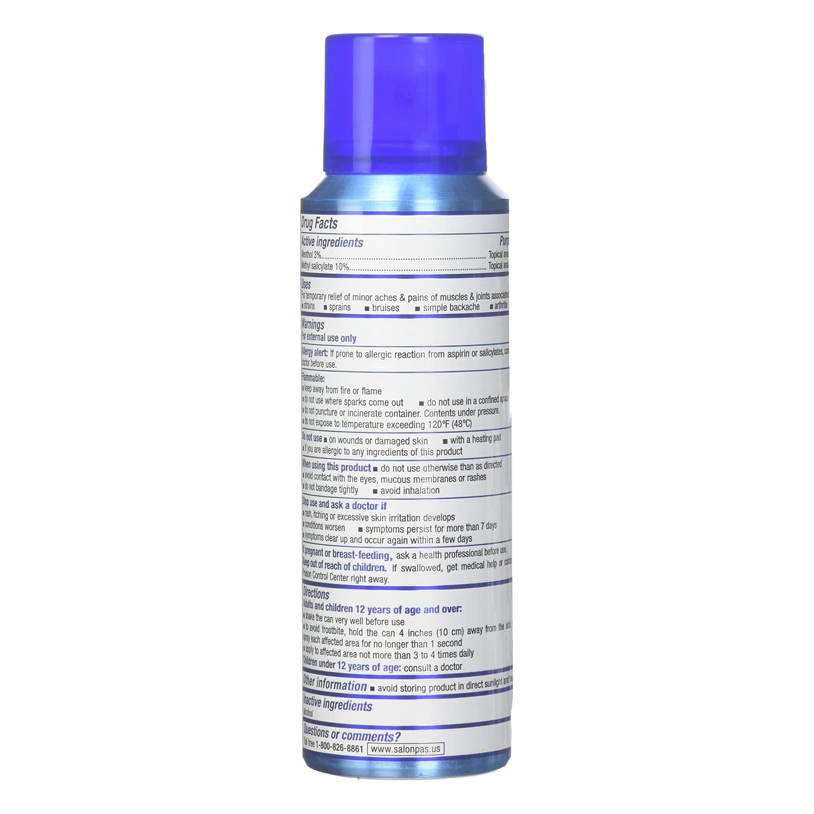 Salonpas Pain Relieving Jet Spray, 4 oz. - Each - Image 2
