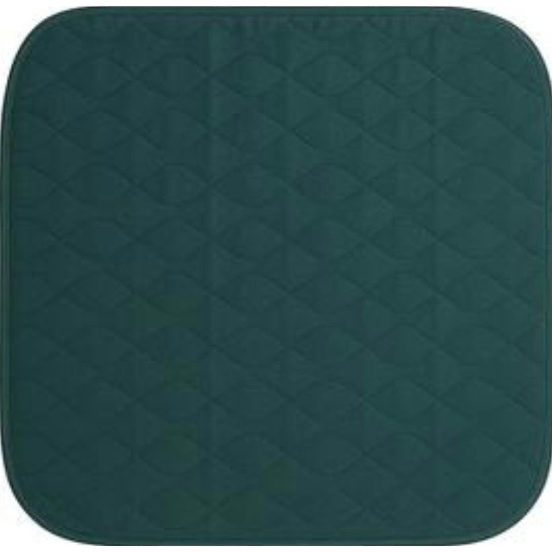 Beck's Classic Resusable Decorative Chair Pad, Green - Case of 24 - Image 1