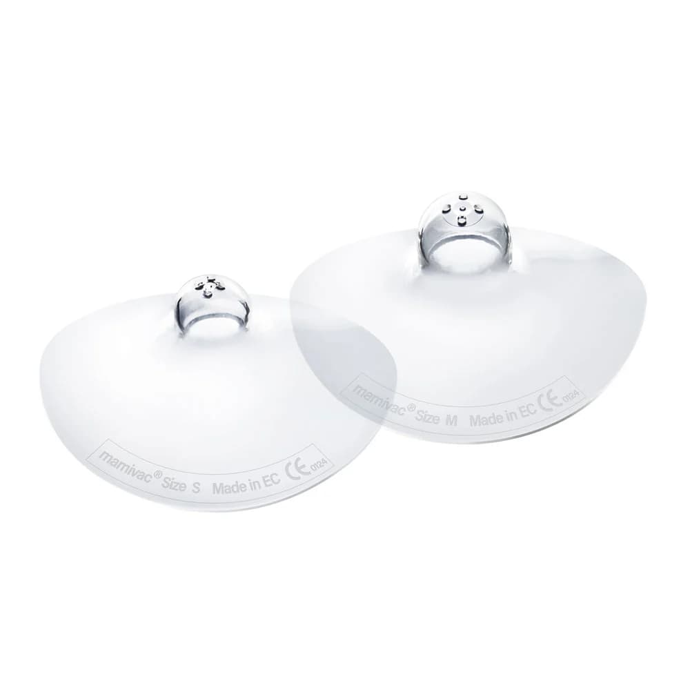Mamivac Silicone Reusable Nipple Shield, 18 mm, Small, Cherry - Each - Image 1