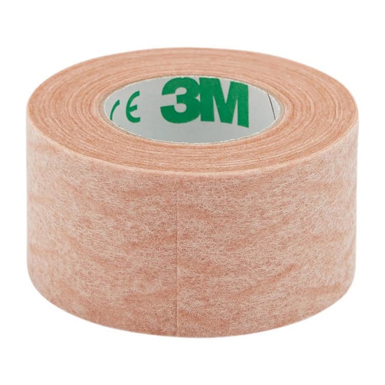 3M Micropore Waterproof Skin Friendly Surgical Tape, 1 Inch x 10 Yards, Tan - Image 1