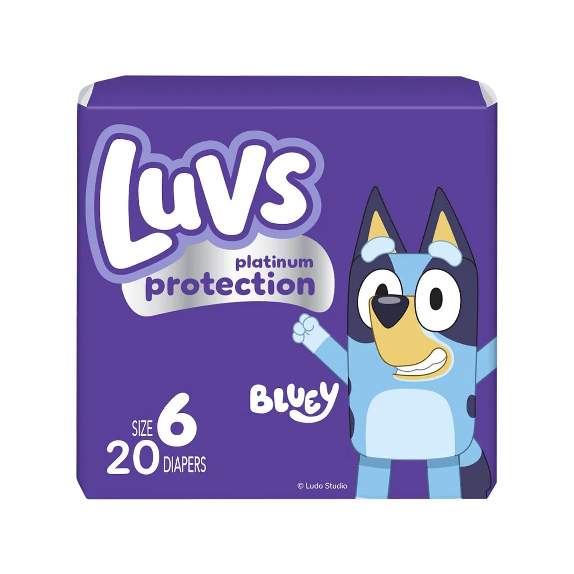 Luvs Platinum Protection Baby Diapers, Size 6, Jumbo Pack, 20 Count - Package of 20 - Image 1
