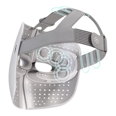 TheraFace LED Therapy Face Mask, White - Image 2