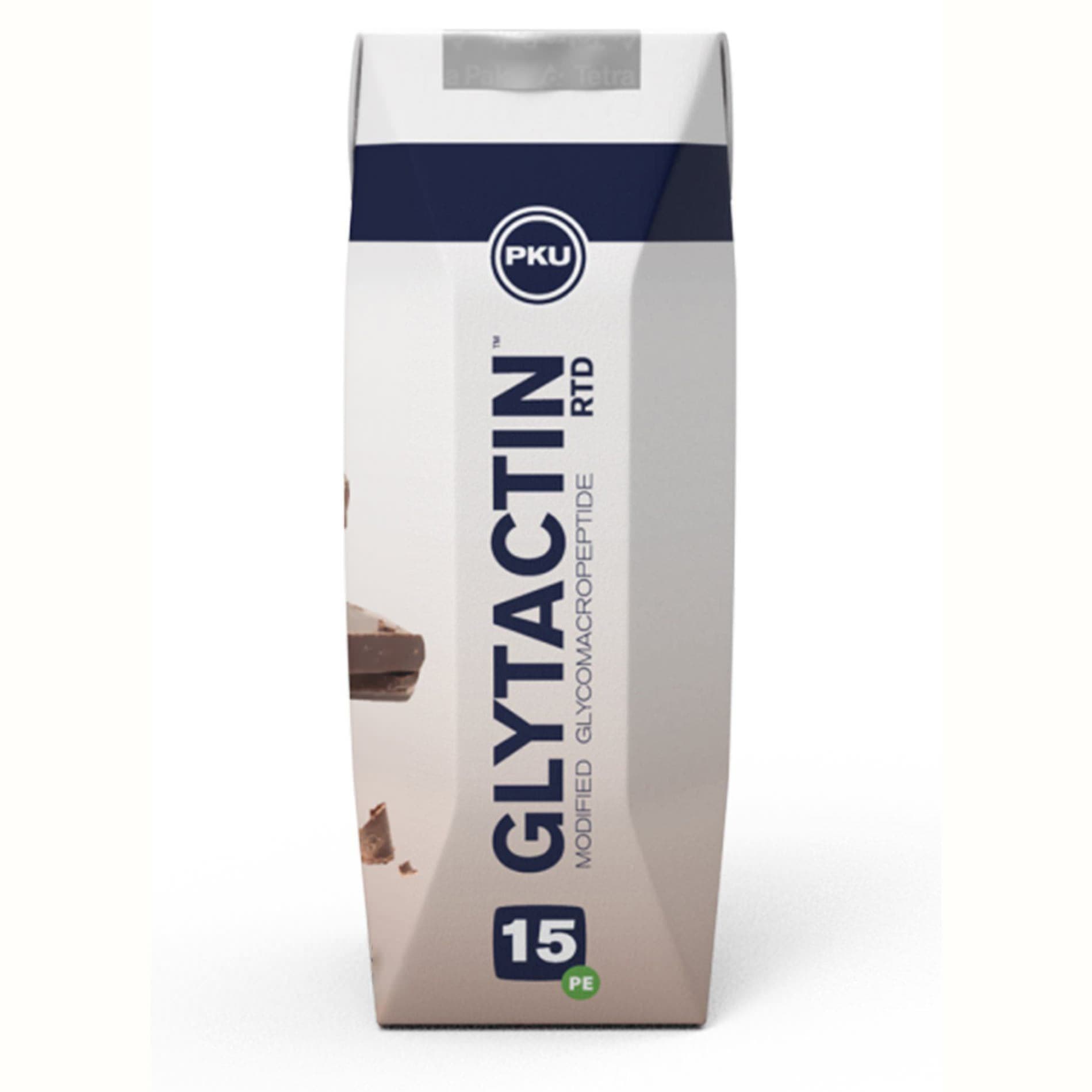 Glytactin RTD 15 PKU Oral Supplement, Chocolate, 8.5 oz - Case of 30 - Image 1