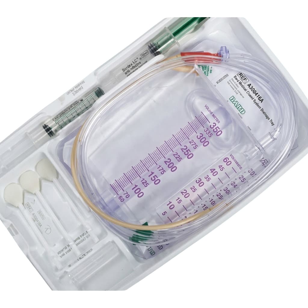 Suresteplubri-Sil I.C. Indwelling Catheter Tray - Case of 10 - Image 1