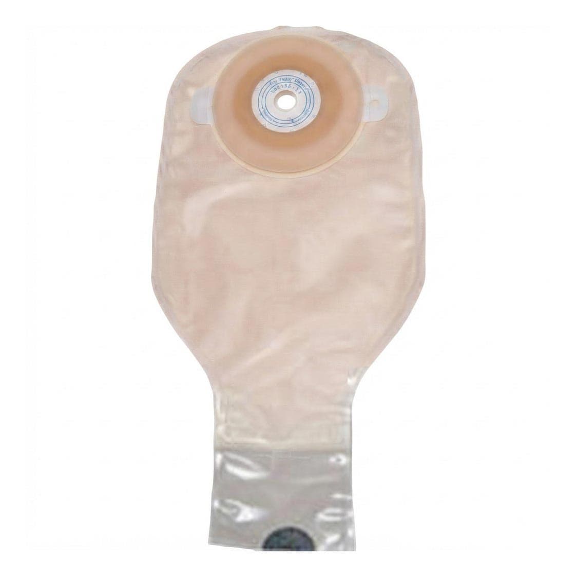 Nu hope adult Precut drainable pouch, 1-1/2 Inch, Deep Convex - Box of 10 - Image 1