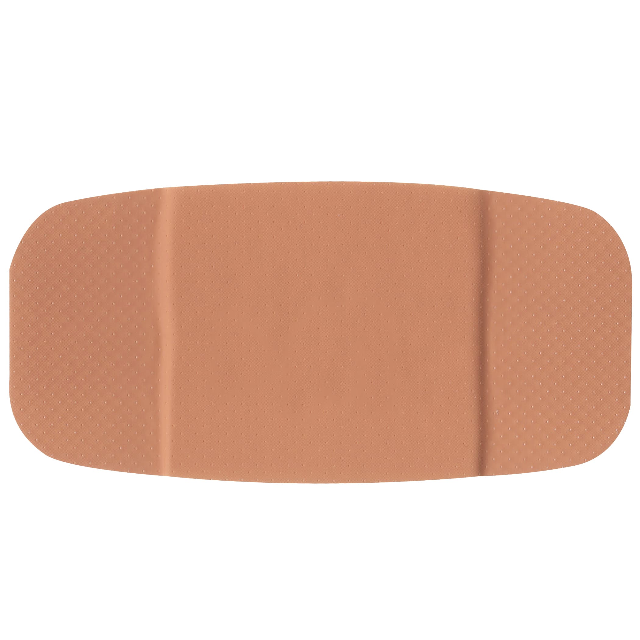 Dukal American White Cross Sheer Strip, Tan, 2 x 4 Inch - Image 1