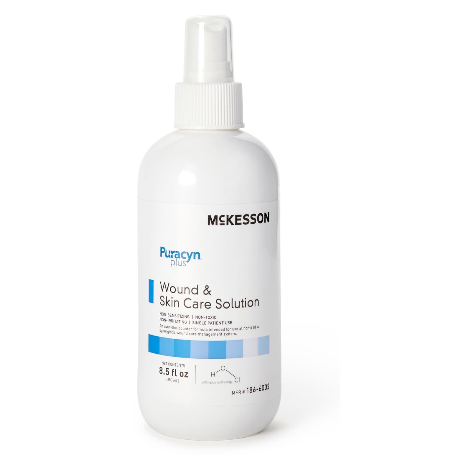 McKesson Puracyn Plus Wound Cleanser NonSterile, Pump Bottle, 8.5 oz. - Case of 6 - Image 1