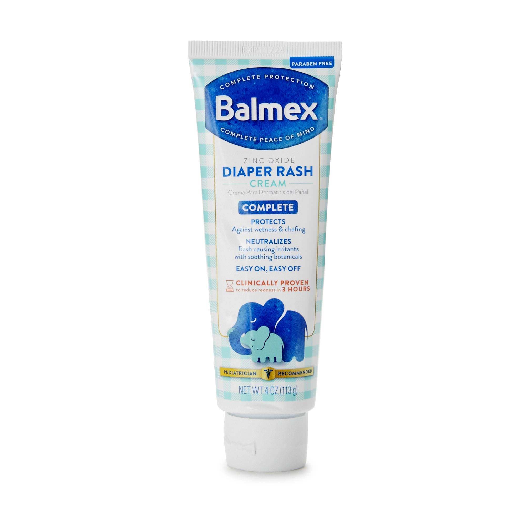 Balmex Zinc Oxide Diaper Rash Treatment Cream - Case of 24 - Image 2
