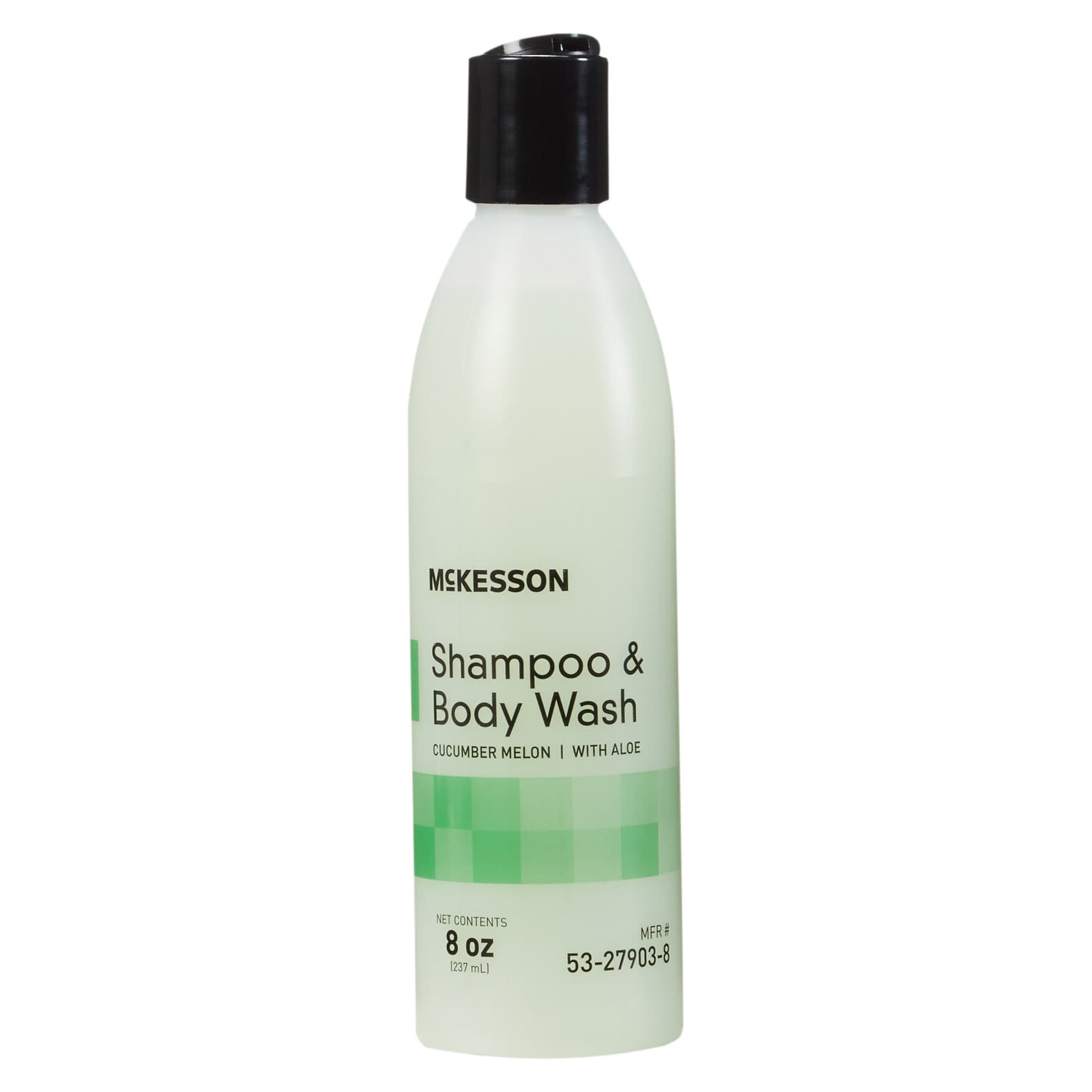 McKesson Shampoo and Body Wash with Aloe, Cucumber Melon Scent, 8 oz - Case of 48 - Image 1