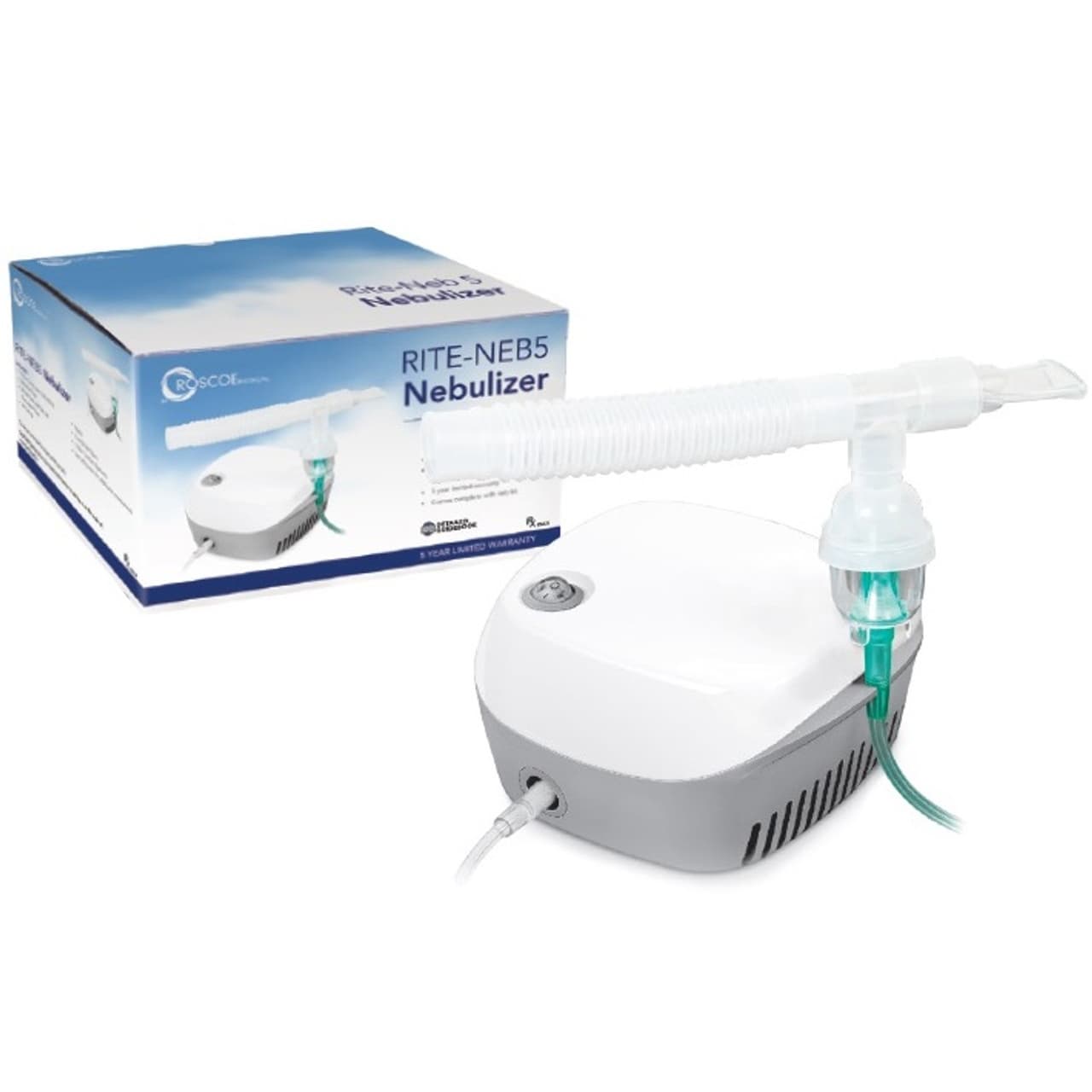 Roscoe Nebulizer Compressor with Reusable Neb Kit - Image 1