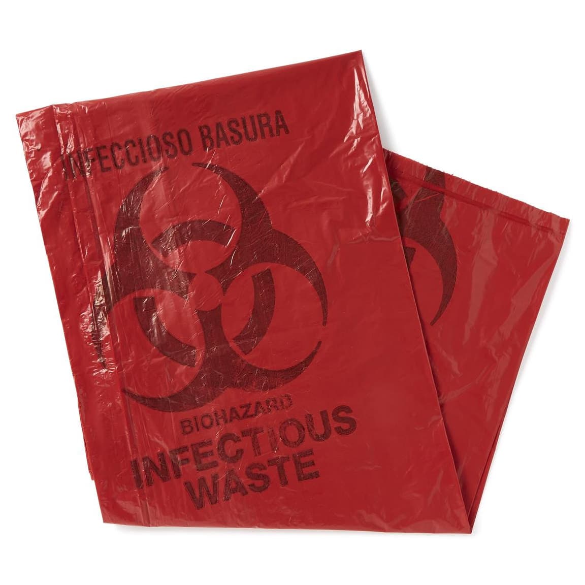 Medline Red Cart Cover, 50" x 30" x 48" - Case of 100