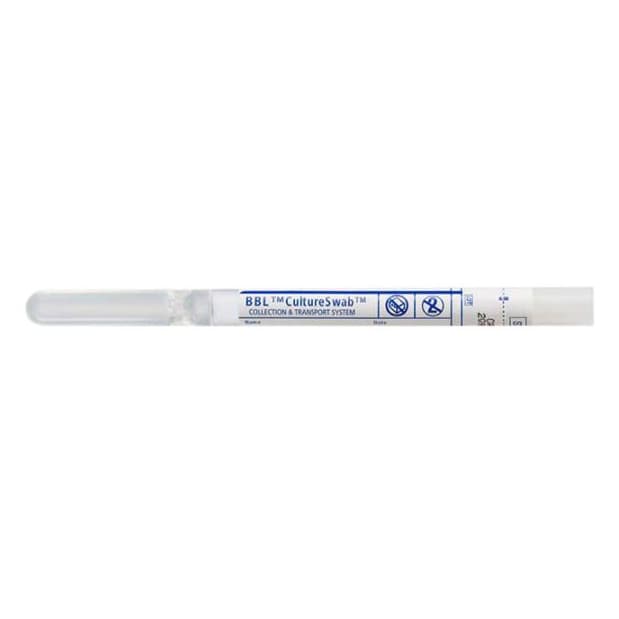 BBL CultureSwab Plus Amies Gel without Charcoal Swab - Package of 50 - Image 1