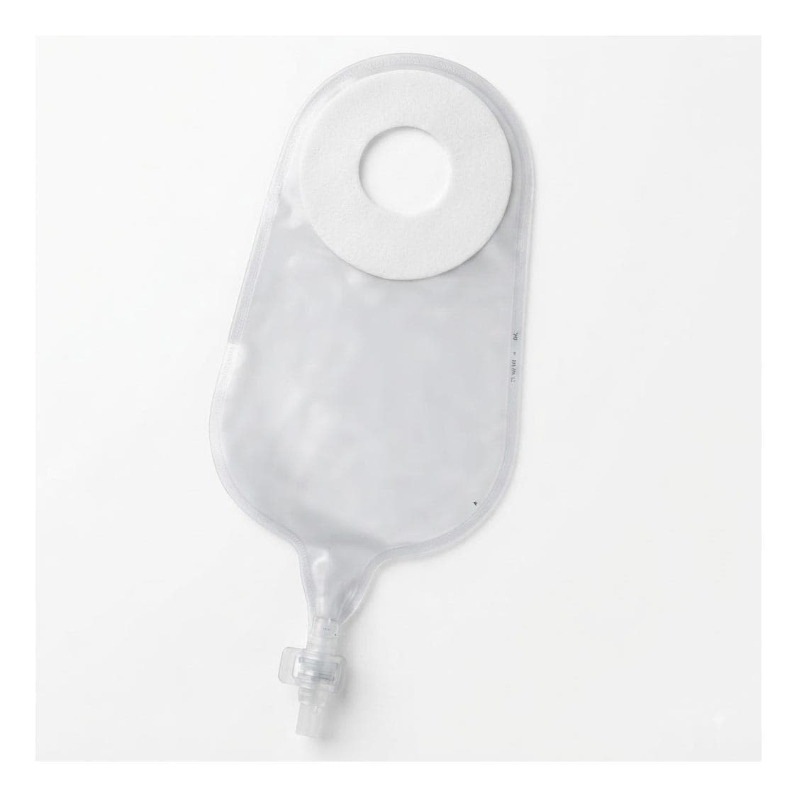 Marlen E-Z Drain 2-Piece Urostomy Pouch, White, Regular - Image 1
