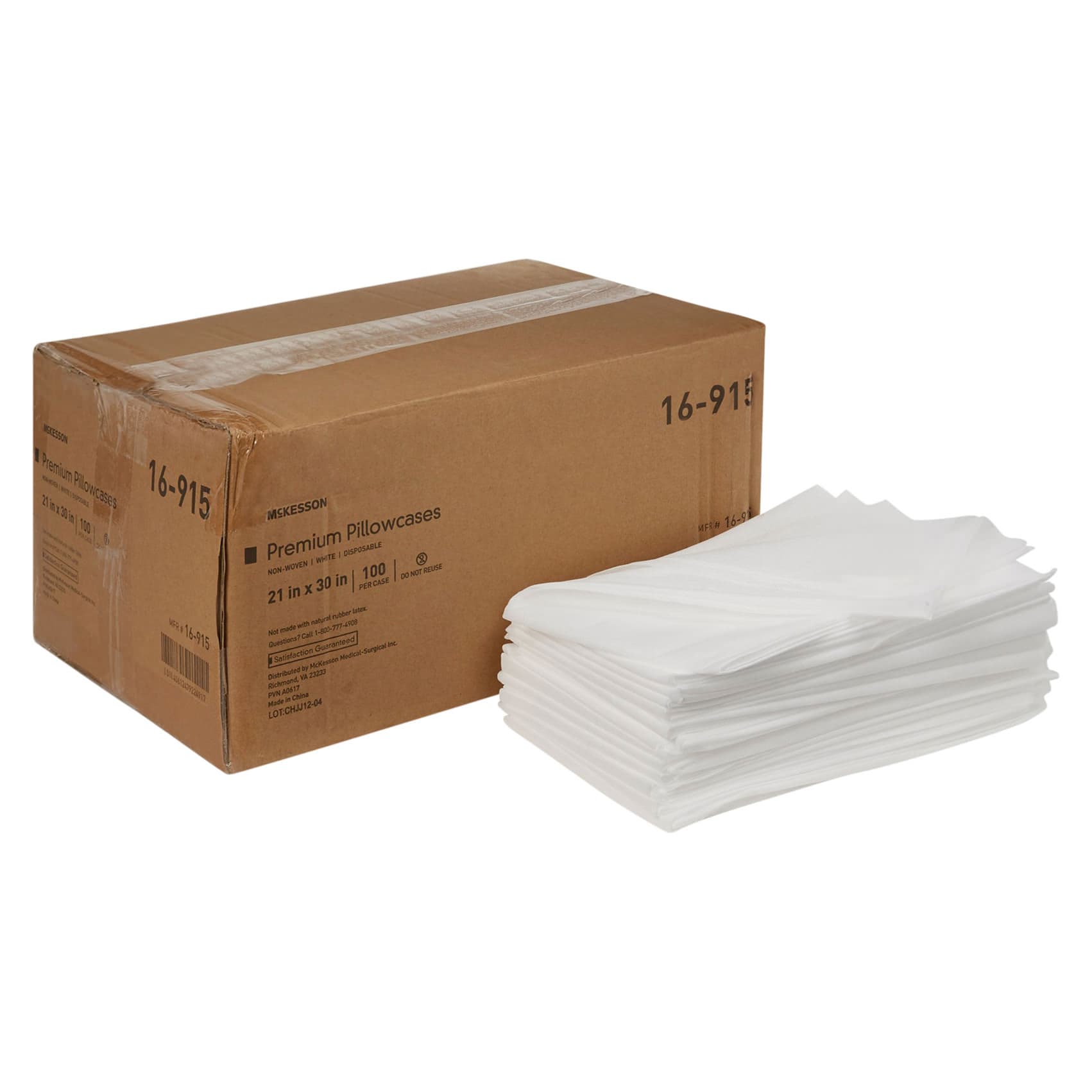 McKesson Standard Disposable Pillowcase