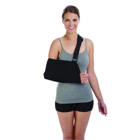 ProCare Deluxe Hook and Loop Strap Closure Arm Sling with Pad, Extra Large - Image 1