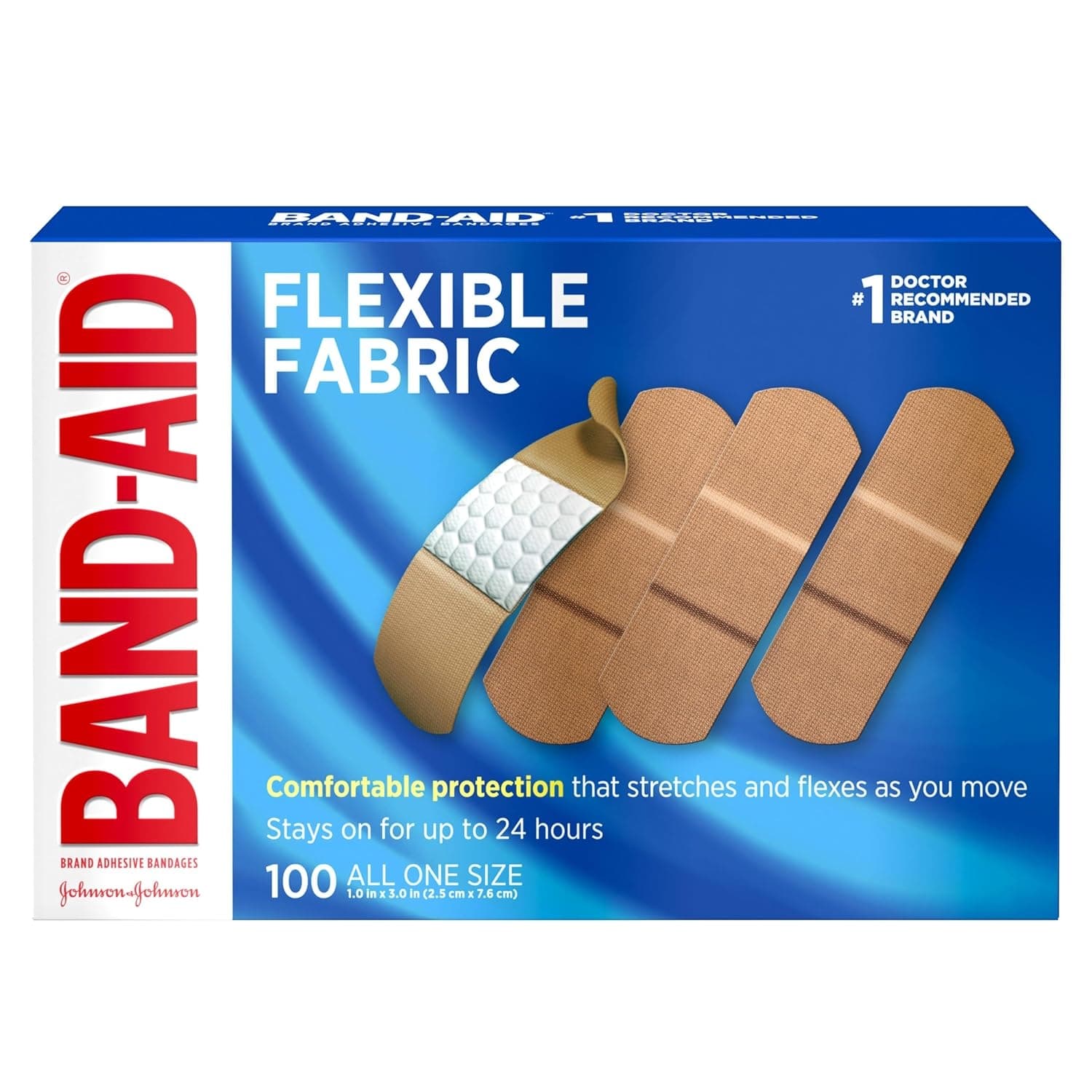 Band-Aid Flexible Fabric Strip Bandage