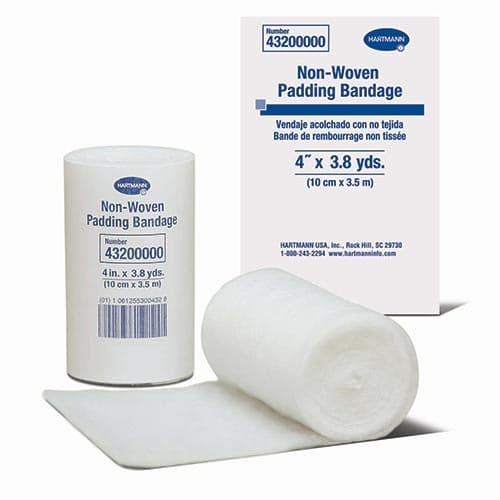 Hartmann Non-Woven Compression Bandage 4 Inch x 3.8 Yard - Case of 30 - Image 1