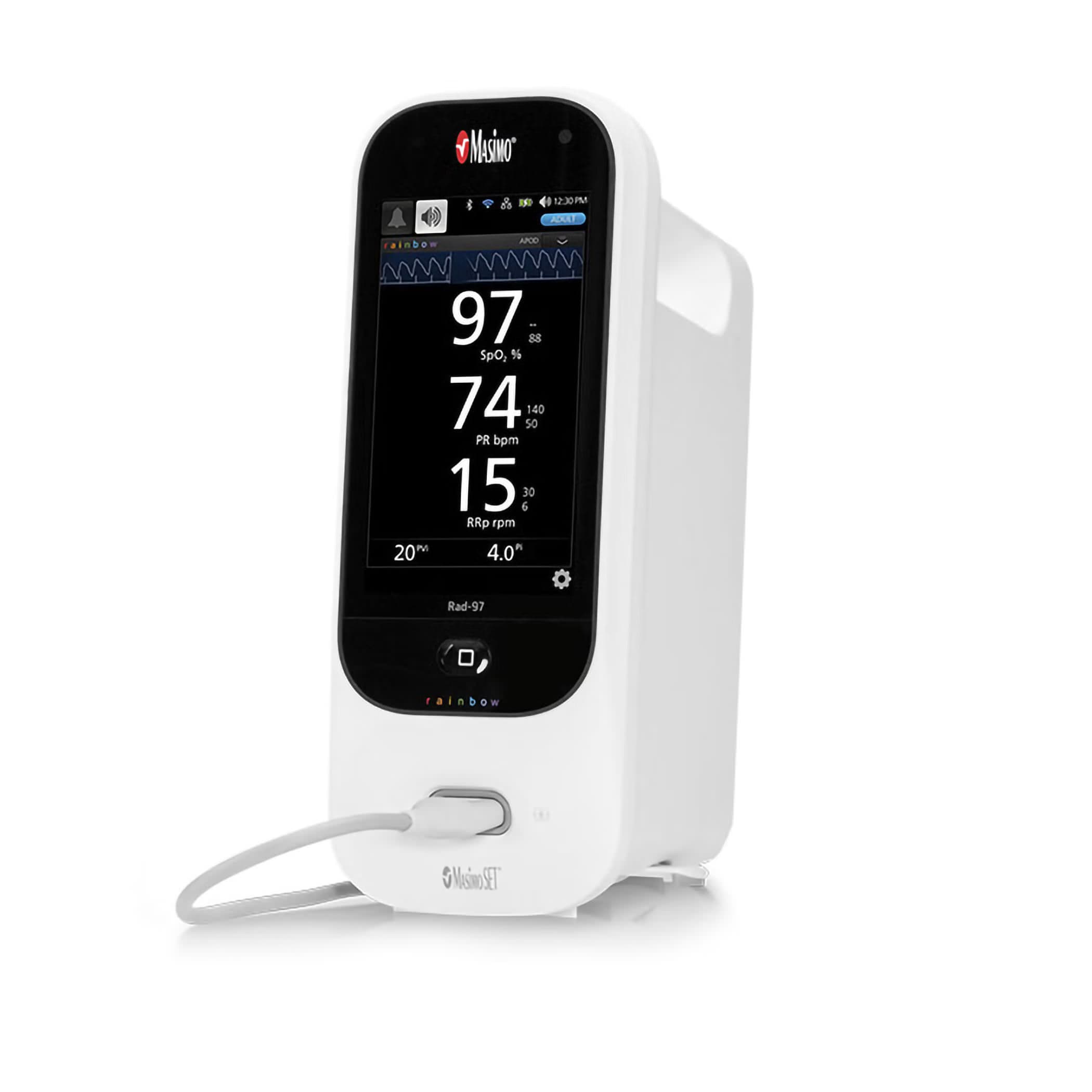 Rad-97 Tabletop Pulse Oximeter Audible and Visual - Image 2