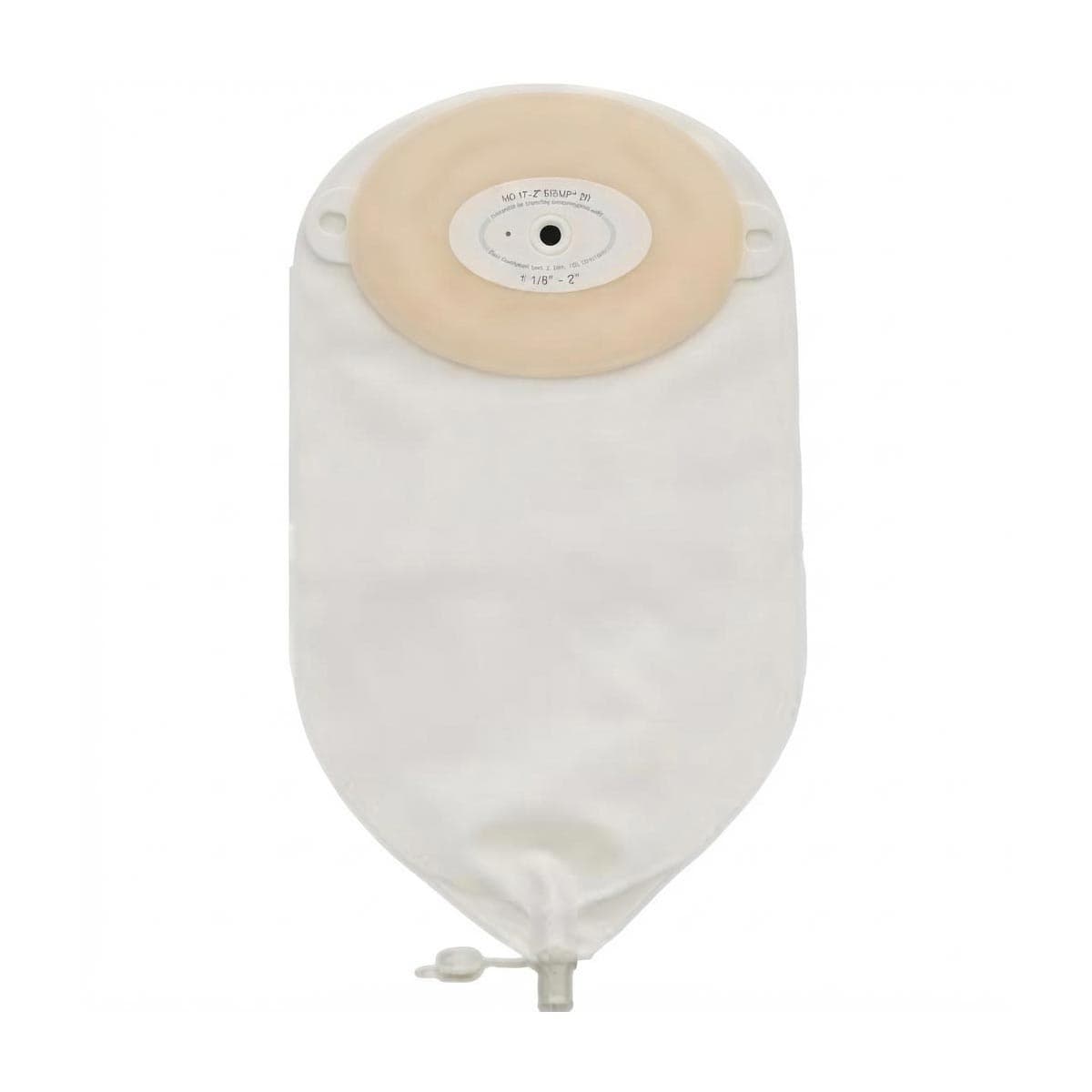 Nu hope standard trim to fit urinary pouch, Deep Convex, Medium Oval - Box of 10 - Image 1