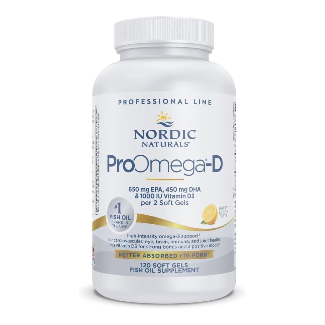 Nordic Naturals ProOmega-D - Bottle of 120