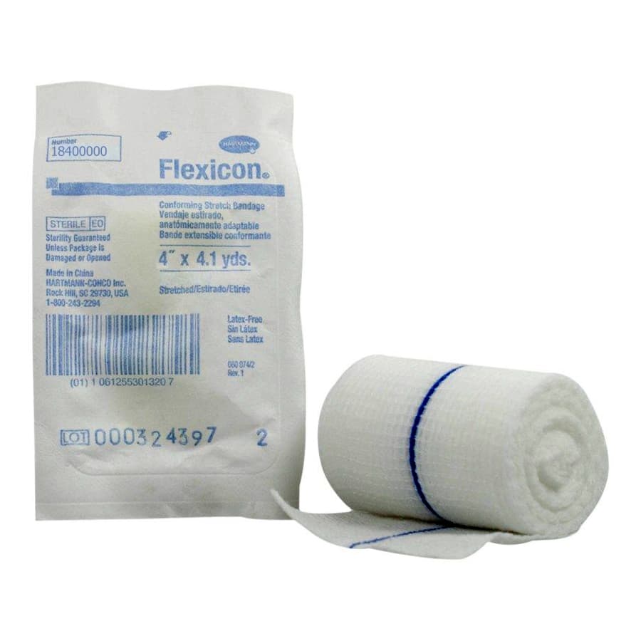 Flexicon Clean Wrap Conforming Bandage, 4 Inch x 4-1/10 Yard - Each - Image 1